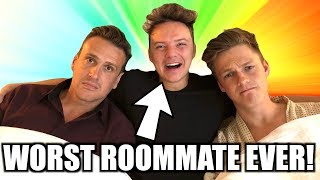 WORST ROOMMATE EVER ft Conor Maynard amp Jason Segel [upl. by Cyrie507]