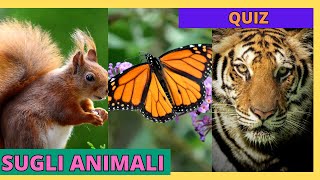 Curiosità sugli animali apprendimento quiz animali [upl. by Salomi972]