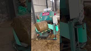 Silage baler fermentation storage random stacking can be used regardless of the environment [upl. by Yehsa208]