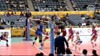 Leyla Chihuan en el mundial de voley femenino Japón 2010 HD [upl. by Eineg]