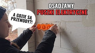 Osadzamy puszki elektryczne bez przewodów [upl. by Alleinnad]