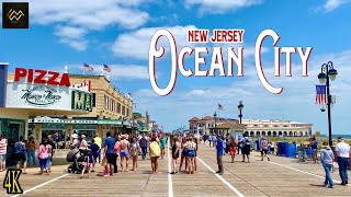 Ocean City New Jersey Boardwalk 2023 4K [upl. by Etnuahs]