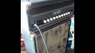 Univox U1086 Tube Guitar Amp Gain Mod [upl. by Bonnibelle392]