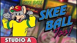 Arcade Gameplay  Skee Ball Too  Classic Chuck E Cheese’s Skee Ball [upl. by Trudey]