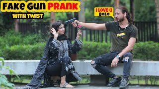 Fake GUN Proposing Prank On Cute Girl 😍 Part 12  Epic Reactions  😂😜 [upl. by Aniara]