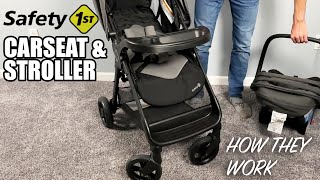 Safety 1st Smooth Ride Stroller and Carseat  How they work [upl. by Delogu]