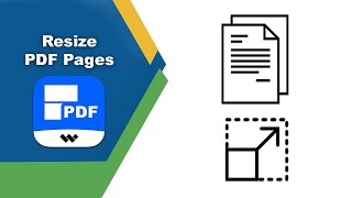 How to resize pages in a pdf file and save them in Wondershare PDFelement [upl. by Cameron]