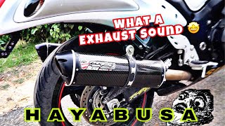 HAYABUSA PURE TWO BROTHERS EXHAUST SOUND [upl. by Sink]