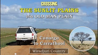 Sunlit Plains Conargo to Carrathool via Old Man Plain History Scenery [upl. by Mastic154]