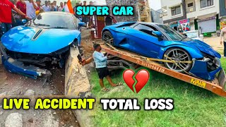 Live Accident Of Dc Avanti 💔 Total Loss Super Car  Z Black Modified  Police Seized [upl. by Athena497]