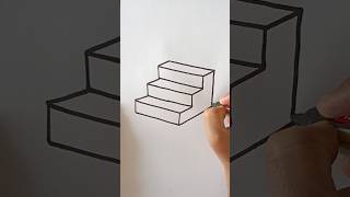 How to draw stairs step by step [upl. by Oba439]