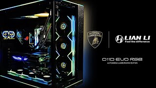 Lian Li Lamborghini PC Build [upl. by Tnek]