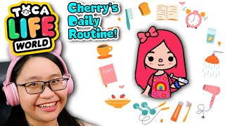 Toca Life World  Cherrys Daily Routine [upl. by Nylloh55]