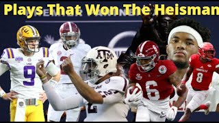 Heisman Moments 2012 2020 [upl. by Hsu928]