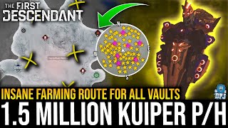 NEW 15 MILLION KUIPER SHARD FARM PER HOUR  The First Descendant Kuiper Shard Farm Route  Guide [upl. by Rafa]