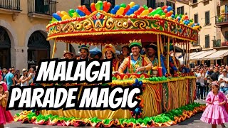 Malaga Carnival 2024 Parade Is Absolutely Insane [upl. by Eleanore695]