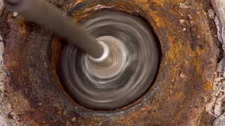 Watch Restoring 100 Years Old Pipe Using Epoxy [upl. by Ecinahs1]