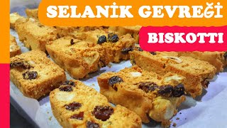 Selanik Gevreği Tarifi  Biscotti Tarifi  Evde Nasıl Yapılır [upl. by Lleinad420]