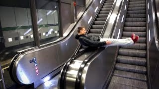 Epic Escalator Spin FailWin [upl. by Alexandra]