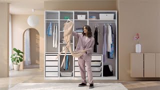 PAX system wardrobes – full of possibilities [upl. by Aisital]