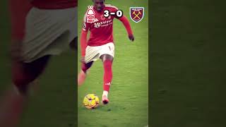 GW10 Highlight Nottingham Forest vs West Ham United shorts premierleague highlights football [upl. by Delmar]