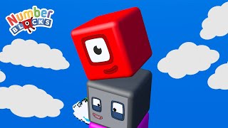 Numberblocks Step Squad ALL Numberblocks Song 1  100 NEW SEASON 7 FULL EPISODES Standing Tall [upl. by Assillam]