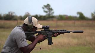 AR 15 Shooting Suppressed vs UnSuppressed A 2 VETS ARMS CO RIFLE updated [upl. by Burack]