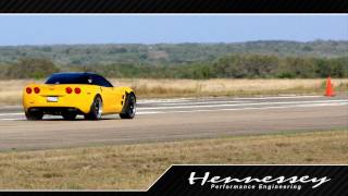 2009 Hennessey ZR1 1967 mph Standing Mile [upl. by Zsolway]