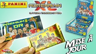 Panini Adrenalyn XL Booster Premium Or Mise à Jour Mercato Display Complet Ligue 1 Jeu de Cartes [upl. by Audre]