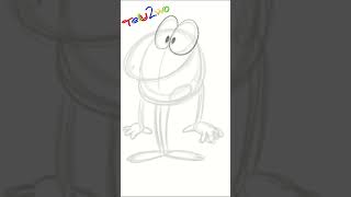 Philbert Frog  Timelapse Shorts  Telly 2wo [upl. by Bear]