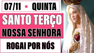 Santo Terço de Nossa Senhora  Quinta  07 de Novembro [upl. by Anerahs34]