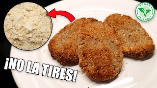 MILANESAS DE SOJA VEGANAS Con OKARA  soyvelen [upl. by Orelu]