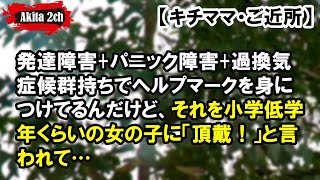 発達障害パニック障害過換気症候群持ちでヘルプマークをもらって身につけてる。【AKITA 2ch】 [upl. by Kaleb654]