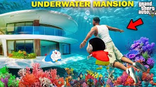 Franklin Buy Underwater House For Shinchan in GTA 5 MALAYALAM [upl. by Talanta]