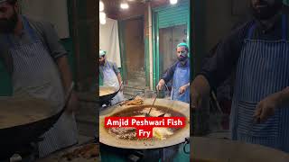 Amjid Peshwari Fish Fry Rawalpindi Pakistan streetfood [upl. by Belloir]