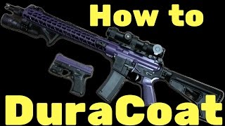 How to DuraCoat Your Gun  Tips amp Tricks Spray Painting a Rifle [upl. by Shirleen]