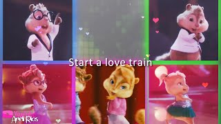 Chipmunks amp Chipettes  Love Train Lipsync Video [upl. by Airehtfele]