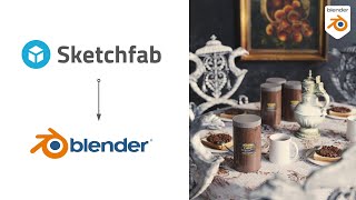 How To Install Sketchfab Addon In Blender [upl. by Servetnick]