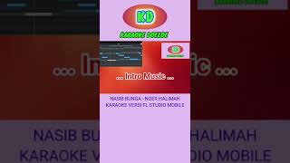 Karaoke akustik dangdut versi FL STUDIO MOBILE [upl. by Eiramanna]