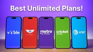 Best Unlimited Data Plans for 2024 [upl. by Akiam392]