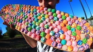 BOUNCY BALL BOARD  YOU MAKE IT WE SKATE IT EP 56 [upl. by Lezlie32]