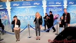 FROZEN World Premiere Red Carpet Arrivals DisneyFrozen [upl. by Klayman]