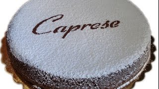 🍰 TORTA CAPRESE ✨ originale e deliziosa  Le ricette di zia Franca [upl. by Koss994]