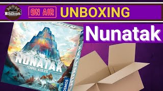 NUNATAK  WAS IST DRIN Brettspiel 📦 Unboxing [upl. by Charmine]