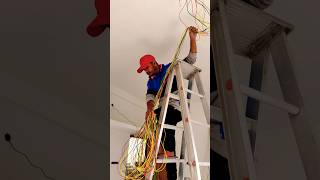 Wire Installation In House Short Video [upl. by Compton]