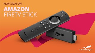 How to Use an Amazon FireStick for Digital Signage with NoviSign [upl. by Nallek]