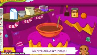 Moshi Monsters Moshling Cupcakes Game [upl. by Llennyl]