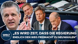 STATT WIRTSCHAFTSWENDE DAS AMPELENDE Markus Söder fordert Neuwahlen  CDU schließt sich an [upl. by Myrtice]