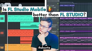 which is better FL STUDIO or FL Studio Mobile 🤳 shorts [upl. by Oberstone]