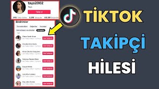 TikTok Aktiv Takipçı Artırmaq  Tiktok Takipçi Hilesi 2024 [upl. by Hsemar]